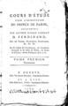 Etienne Bonnot de Condillac, Cours d'Etude pour l'Instruction du Prince de Parme, Τ.1, A Geneve, 1789, ΦΣΑ 3034-3047