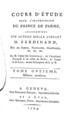 Etienne Bonnot de Condillac, Cours d'Etude pour l'Instruction du Prince de Parme, Τ.8, A Geneve, 1789, ΦΣΑ 3034-3047