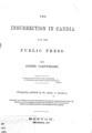 The insurrection in Candia and the public press.Boston :J.E. Farwell and Co.,1866.