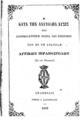 Η κατά την Ανατολήν Δύσις : Ήτοι ιστορικο-κριτική θεωρία των ενεργειών των εν τη Ανατολή Δυτικών Ιεραποστόλων. Εν Αθήναις: Τύποις Γ. Καρυοφύλλη, 1860.