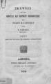 Φατσέας, Αντώνιος,1823-1879.Σκέψεις επί της δημοσίας και ιδιωτικής εκπαιδεύσεως των νέων Ελλήνων /Υπό Α. Φατσέα καθηγητού.Αθήνησι :Τύποις Νικολάου Αγγελίδου,1856.ΠΠΚ 123329