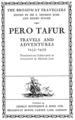 Pero Tafur, Andancas e viajes de Pero Tafur por diversas partes del mundo avidos (1435-1439), London, 1926