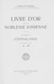 "Eugene Rizo Rangabè ... Livre d'or de la noblesse Ionienne Volume II. Deuxieme partie L-Z Céphalonie... Maison d' Editions ""Eleftheroudakis"" Athenes 1926."