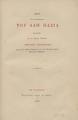 Περί της γενεαλογίας του Αλή Πασιά /ποίημα νυν το πρώτον εξέδωκεν Αιμύλιος Λεγράνδιος ___.Εν Παρισίοις :Librairie Maisonneuve et Cie,1871.