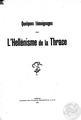 Quelques temoignages sur l'hellenisme de la Thrace.Geneve :Imprimerie Jent,1919.DSM 42087