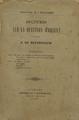Bezobrazow, O. de
Notes sur la Question d'Orient par O. de Bezobrabow. Athènes : Koussoulinos, 1897.