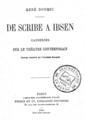 Rene Doumic, De Scribe a Ibsen, Paris, 1901, ΦΣΑ 164    