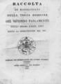 Raccolta di risoluzioni della terza sessione del secondo Parlamento degli Stati Uniti Jonj sotto la constituzione del 1817.Corfu :Nella stamperia del Governo,1827.