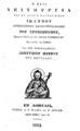 Ιωάννης ο Χρυσόστομος, Η θεία Λειτουργία του εν αγίοις πατρός ημών Ιωάννου αρχιεπισκόπου Κωνσταντινουπόλεως του Χρυσοστόμου, Εν Αθήναις, 1852, ΠΠΚ 123188  