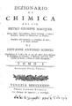Pierre Joseph Macquer, Dizionario di chimica ,Τ.1,  Venezia, 1784, ΦΣΑ 3062-3070