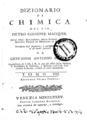 Pierre Joseph Macquer, Dizionario di chimica ,Τ.8,  Venezia, 1784, ΦΣΑ 3062-3070