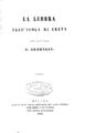 La lebbra nell' isola di Creta del dottore P. Brunelli. Milano Presso la societa per la pubblicazione degli Annali Universali..., 1866.