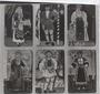[Φωτογραφίες έργων του Γιάννη Τσαρούχη με παραδοσιακές φορεσιές] :[γραφικό υλικό]2 τεκμ. :α/μ. 