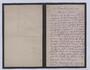 Επιστολή της Αναστασίας Οδ. Βλαχογιάννη στον Γιάννη Βλαχογιάννη, Ναύπακτος 9 Νοεμβρίου 1900