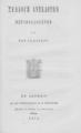 "Συλλογή ανεκδότων μεταφρασθέντων εκ του γαλλικού.Εν Αθήναις :Εκ του τυπογραφείου Π.Β. Μωραϊτίνη,1874.80 σ. ;"