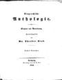 Neugriechische Anthologie: Original und Uebersetzung, Leipzig, 1844, ΦΣΑ 1207
