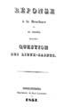 Reponse `a la Brochure de M. Bor'e, intitul'ee : Question des Lieux -Saints, Constantinople, 1851, ΠΠΚ 123166 
