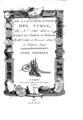 De la litterature des Turcs /par Mr. l' abbe Toderini ; traduit de l' italien en francois par Mr. l' abbe de Cournand ___, T. 1, Paris :Chez Poincot, MDCCLXXXIX (=1789).