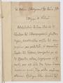Σπυρίδων Ζαμπέλιος, Επιστολή του Σπυρίδωνος Ζαμπέλιου προς τον Μανουήλ Γεδεών: Εκ Λιβόρνου, Antignano, (χ.τ.): [χειρόγρ.], 1880 Μάιος 6/18.