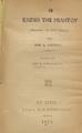 Η Ελένη της Μιλήτου : (επεισόδιον της ελλ. ιστορίας) /υπό Τιμ. Δ. Αμπελά , εκδίδεται υπό Αντ. Η. Καραβατσέλου, Εν Σύρω : Τύποις Α. Η. Καραβατσέλου, 1871.