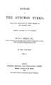 Creasy, Edward Shepherd,Sir,1812-1878.History of the Ottoman Turks :from the beginning of their empire to the present time. Chiefly founded on Von Hammer.London :R. Bentley,1854-56.ΑΡΒ 1462
