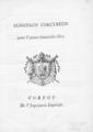 Almanach Corcyreen pour l' annee bissextile 1812/ Θεοτόκης, Εμμανουήλ, Corfou: De l' Imprimerie Imperiale., [s.a.].