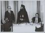 [Ο Δημήτριος Μοάτσος ως, υφυπουργός Εσωτερικών, με τον τότε μητροπολίτη Γορτύνης και Αρκαδίας Τιμόθεο Παπουτσάκη], [γραφικό υλικό][χ.χ. αλλά μεταξύ 1974-1977], 3 φωτογραφίες : απρόμαυρες ; 11x15 εκ.