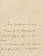 Pierre Loti, Επιστολή του P. Loti. (χ.τ.), [χειρόγρ.], [χ.χ.].