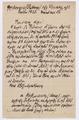 Max, Prince of Saxony, Επιστολή του πρίγκηπα της Σαξωνίας Μαξιμιλιανού προς τον Γεώργιο Αρβανιτίδη:Φριβουργία (Fribourg) της Ελβετίας, (χ.τ.) [χειρόγρ.] 1925 Ιούλιος.