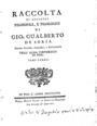 Giovanni Gualberto de Soria, Raccolta di opuscoli filosofici, e filologici,T. 3, in Pisa, 1766, ΦΣΑ 3075-3077