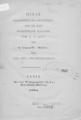 "Πίναξ αλφαβητικός και αναλυτικός των εν τοις Κρητικοίς Κώδηξι Τόμ. Α'. Β'. και Γ' και τη εφημερίδι ""Κρήτη"" των ετών 1879-1884 περιεχομένων. Χανιά :Εκ του Τυπογραφείου της Γεν. Διοικήσεως Κρήτης, 1884."