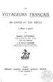  Eug. Lovinesco, Les voyageurs français en Grèce au 19e siècle (1800-1900), Παρίσι 1909, 228 σελ. 